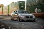BMW M3 Sedan on Vossen Wheels (LC-106T) 2017 года